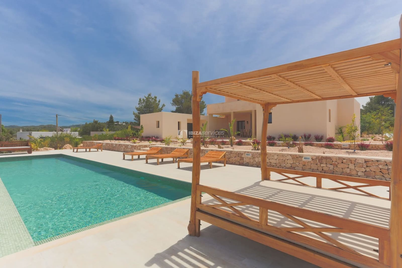 6 quarto Moradia para arrendamento para férias em Sant Agusti des Vedra com piscina Garagem - 7 700 € (Ref: 8659800)