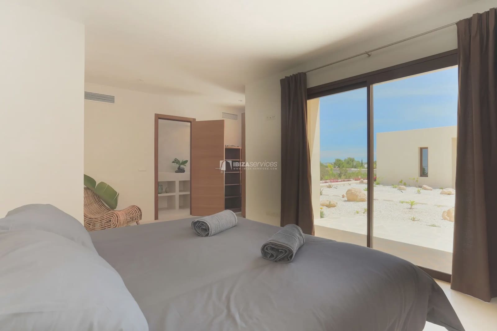 6 quarto Moradia para arrendamento para férias em Sant Agusti des Vedra com piscina Garagem - 7 700 € (Ref: 8659800)