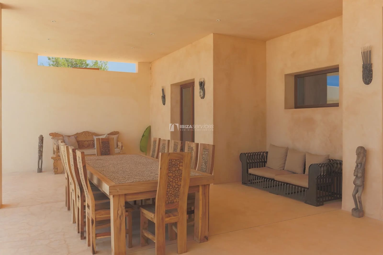 6 quarto Moradia para arrendamento para férias em Sant Agusti des Vedra com piscina Garagem - 7 700 € (Ref: 8659800)