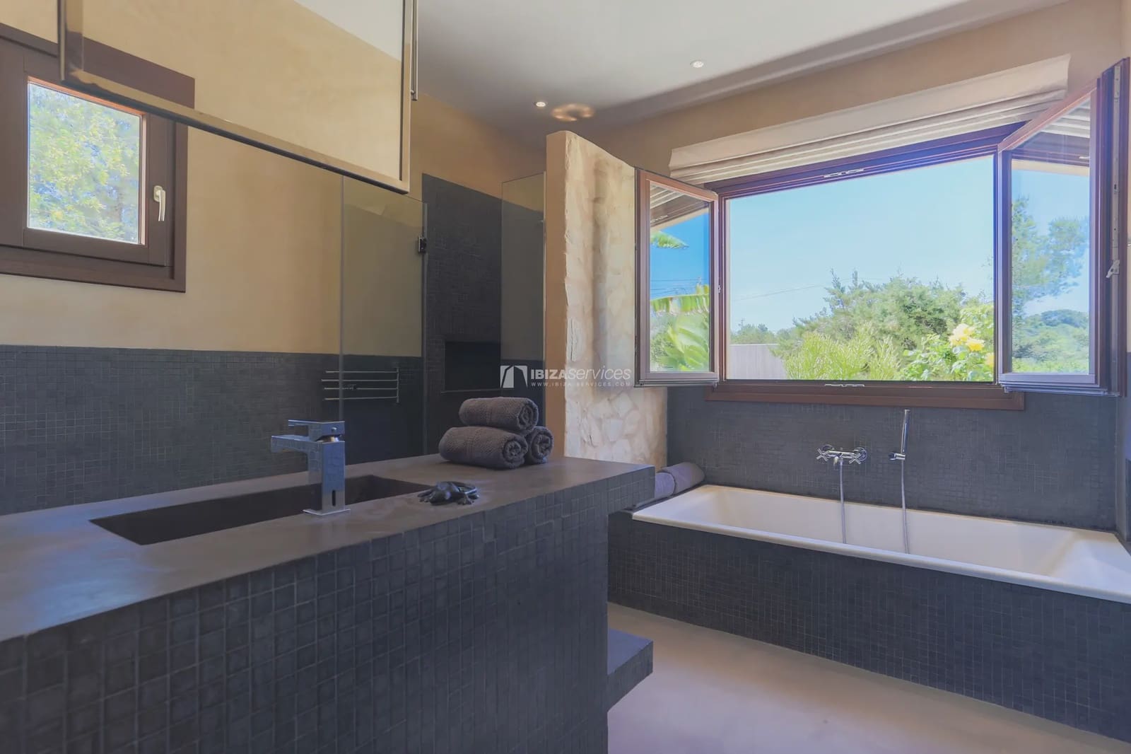 6 quarto Moradia para arrendamento para férias em Sant Agusti des Vedra com piscina Garagem - 7 700 € (Ref: 8659800)