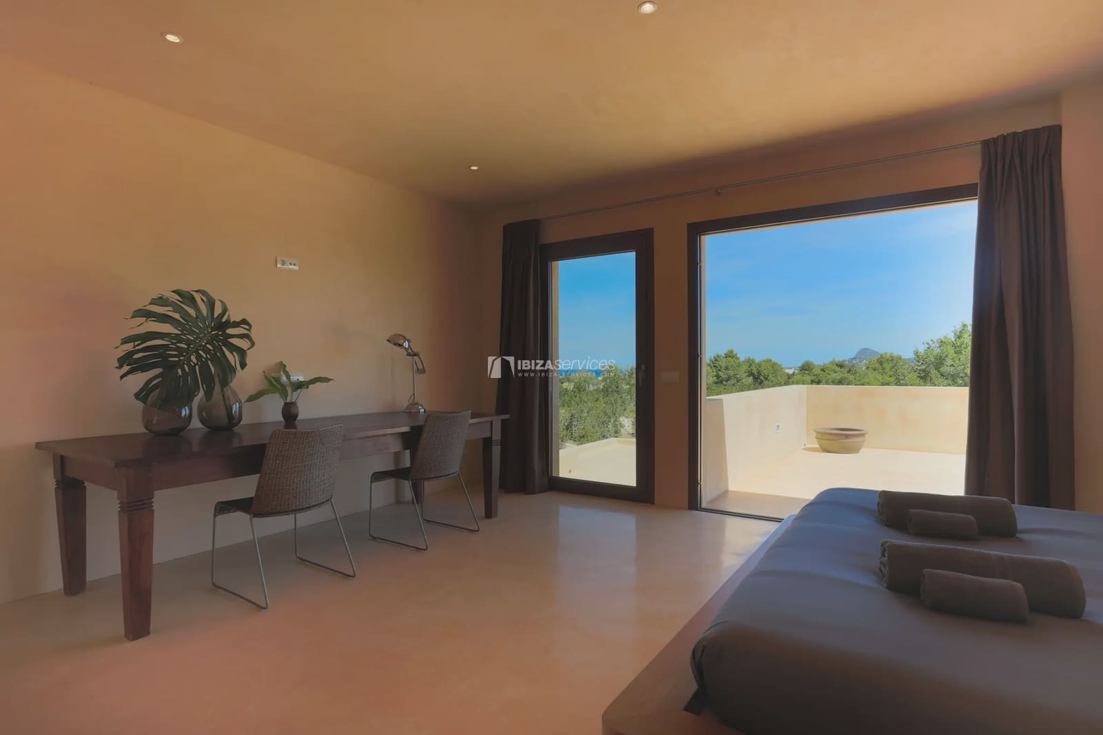 6 quarto Moradia para arrendamento para férias em Sant Agusti des Vedra com piscina Garagem - 7 700 € (Ref: 8659800)