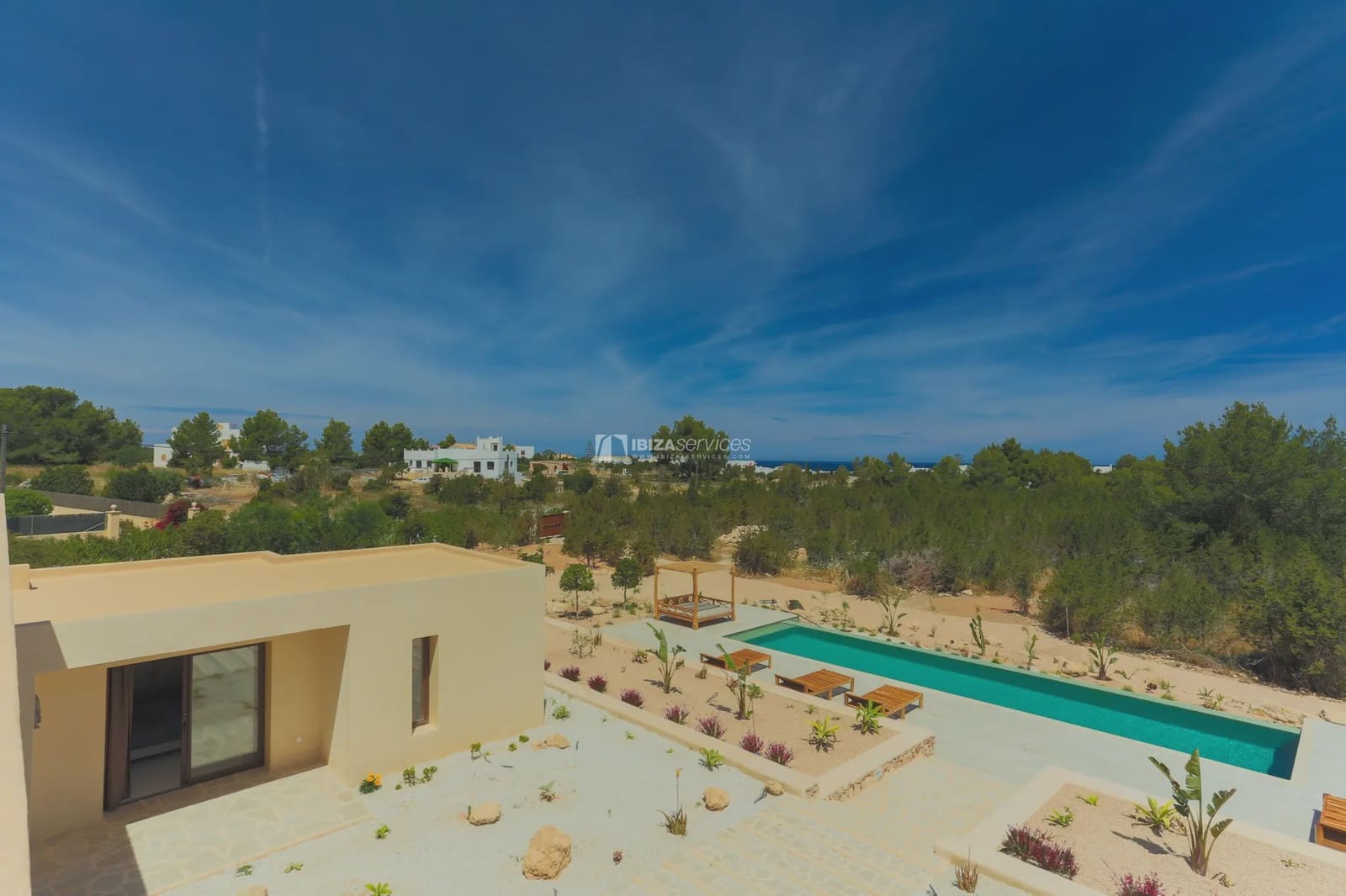 6 quarto Moradia para arrendamento para férias em Sant Agusti des Vedra com piscina Garagem - 7 700 € (Ref: 8659800)