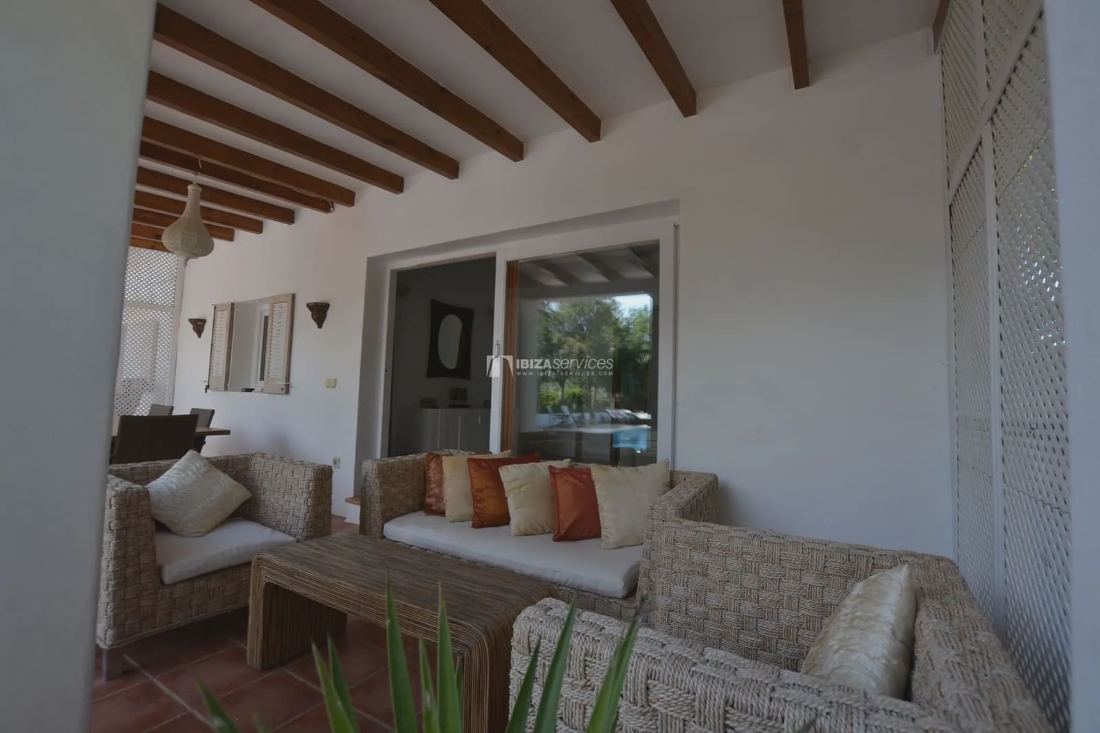 Villa/Maison de 4 chambres de location de vacances à Sant Jordi de Ses Salines avec piscine garage - 3 360 € (Ref: 8659802)