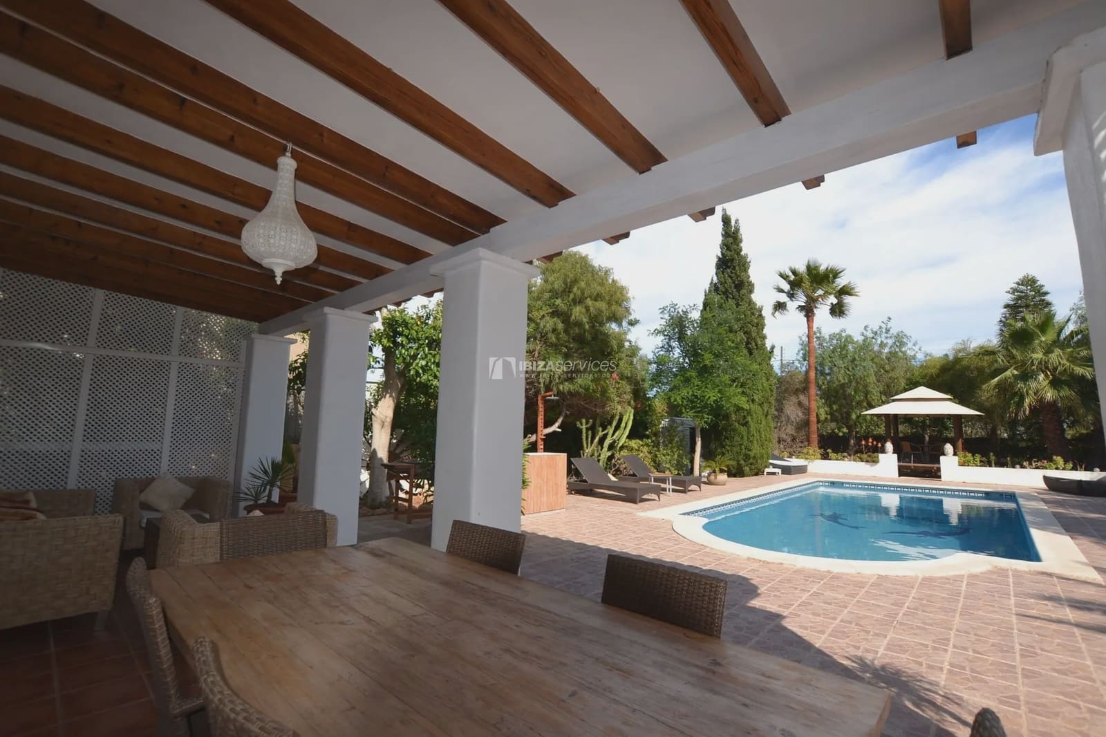 Villa/Maison de 4 chambres de location de vacances à Sant Jordi de Ses Salines avec piscine garage - 3 360 € (Ref: 8659802)