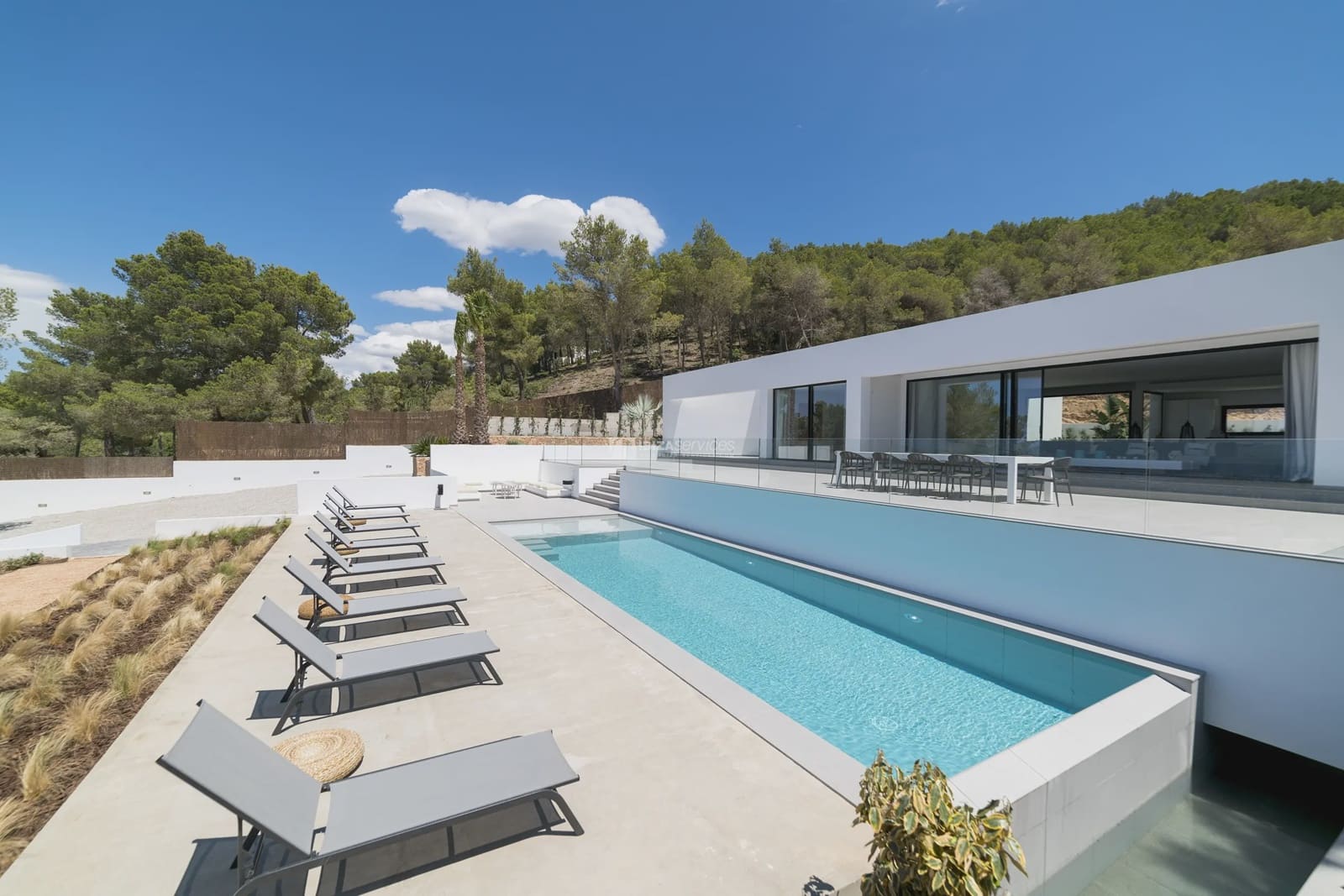 5 quarto Moradia para arrendamento para férias em San Jose / Sant Josep de Sa Talaia com piscina - 10 220 € (Ref: 8659805)