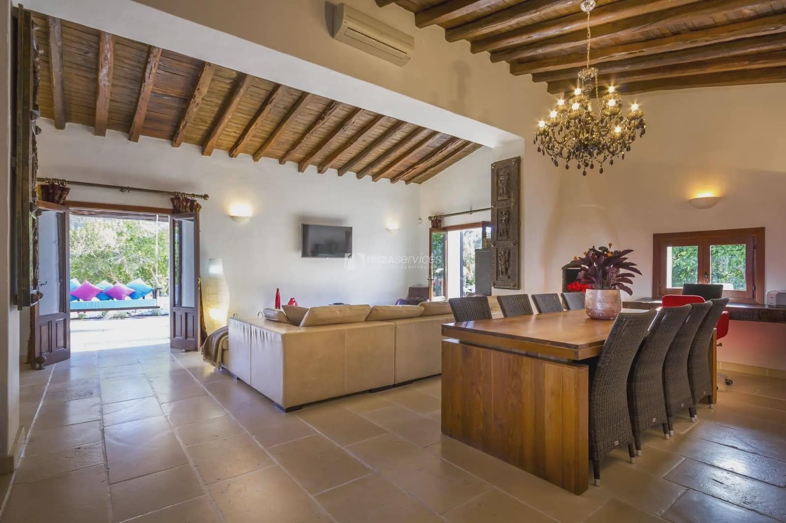 4 quarto Quinta/Casa Rural para arrendamento para férias em Santa Gertrudis de Fruitera - 3 990 € (Ref: 8659813)