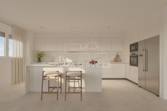 2 sypialnia Apartament na sprzedaż w Miasto Ibiza / Eivissa z basenem garażem - 1 850 020 € (Ref: 8659825)