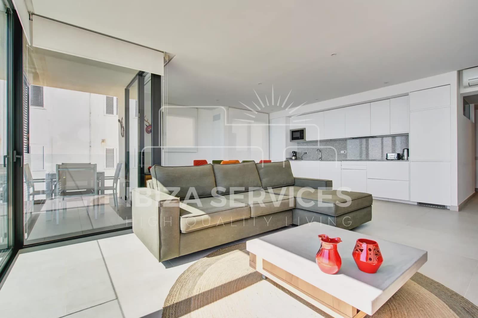 2 sypialnia Apartament do wynajęcia w Miasto Ibiza / Eivissa z garażem - 1 450 € (Ref: 8747029)