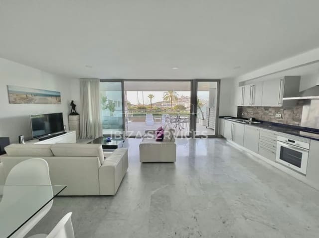 2 sypialnia Apartament na sprzedaż w Talamanca, Miasto Ibiza / Eivissa z basenem garażem - 1 500 000 € (Ref: 8862099)