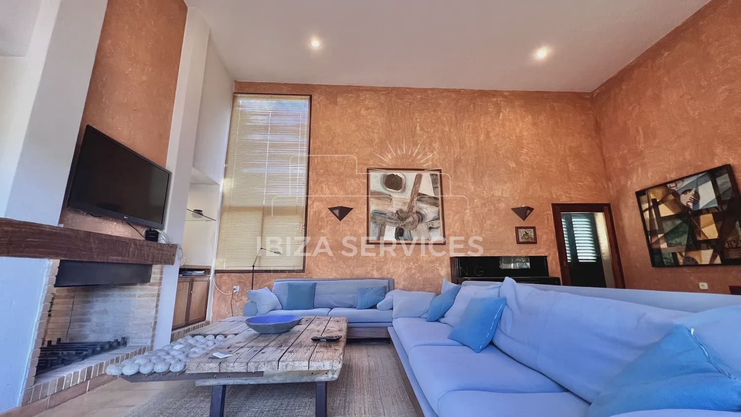 4 sypialnia Finka/Dom wiejski na sprzedaż w Sant Rafael de Sa Creu z basenem garażem - 4 465 000 € (Ref: 8895801)