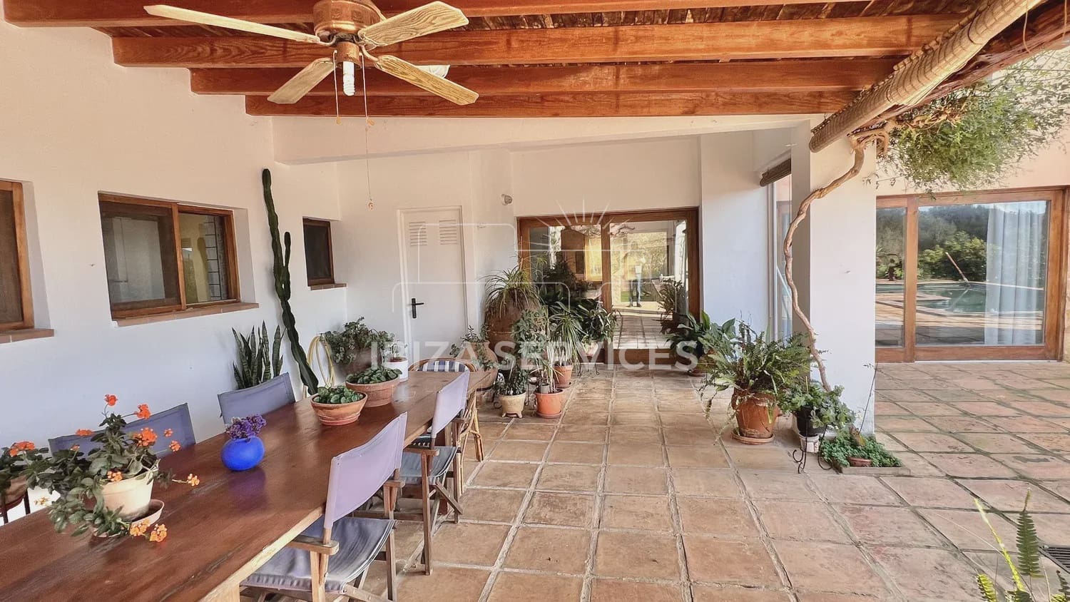 4 sypialnia Finka/Dom wiejski na sprzedaż w Sant Rafael de Sa Creu z basenem garażem - 4 465 000 € (Ref: 8895801)