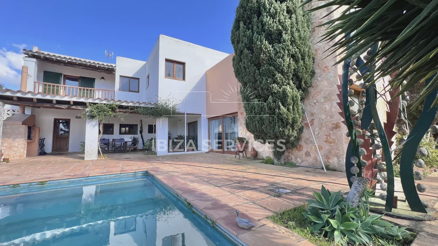 4 sypialnia Finka/Dom wiejski na sprzedaż w Sant Rafael de Sa Creu z basenem garażem - 4 465 000 € (Ref: 8895801)