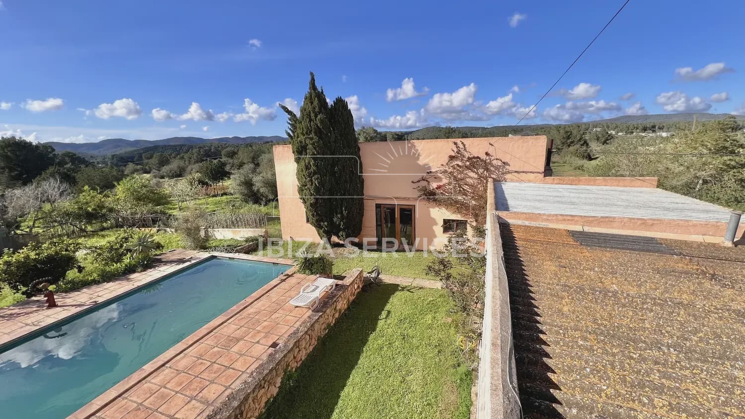 4 sypialnia Finka/Dom wiejski na sprzedaż w Sant Rafael de Sa Creu z basenem garażem - 4 465 000 € (Ref: 8895801)