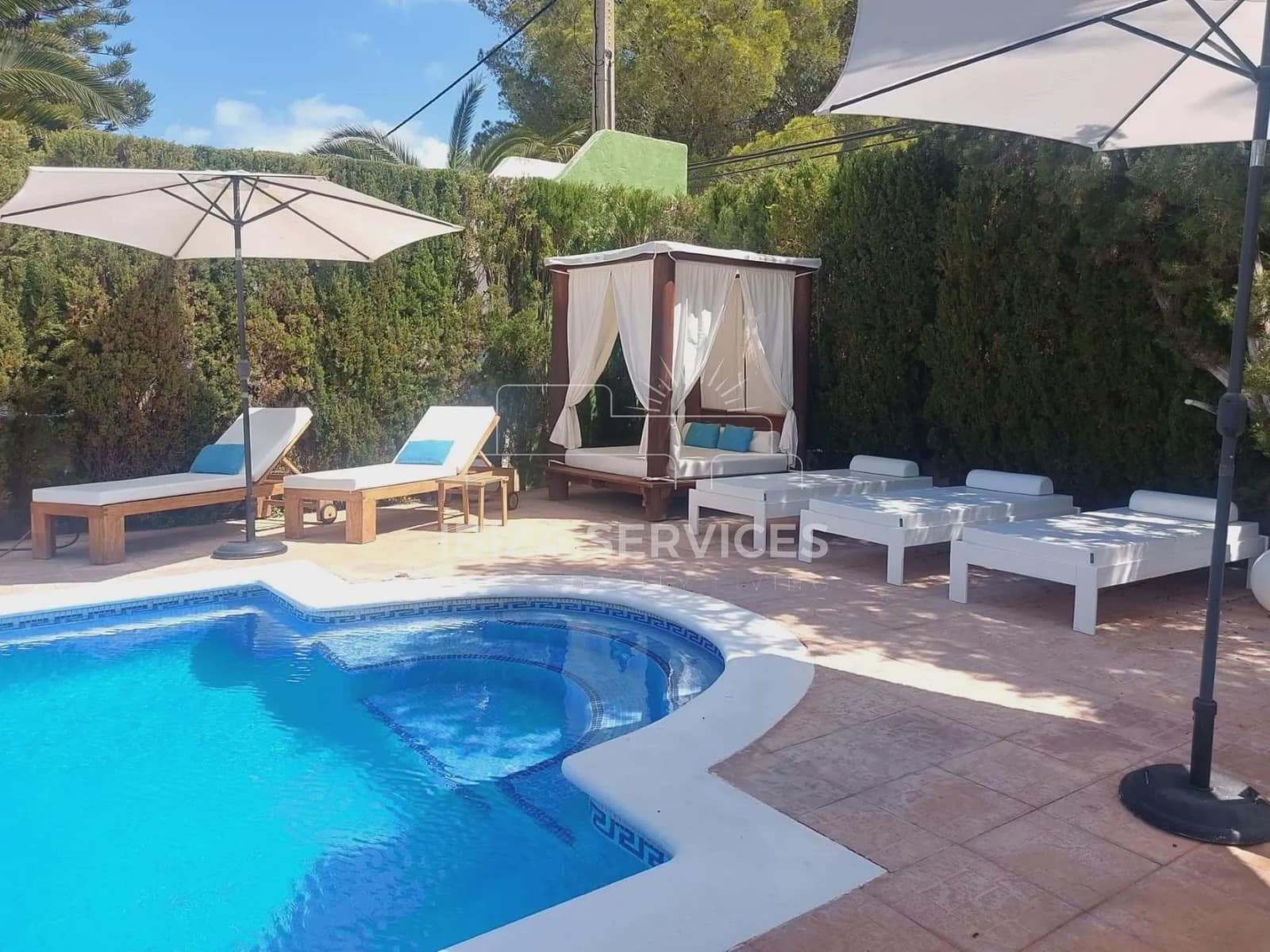 4 soveværelse Villa til leje i Sant Agusti des Vedra med swimmingpool garage - € 10.000 (Ref: 8987256)