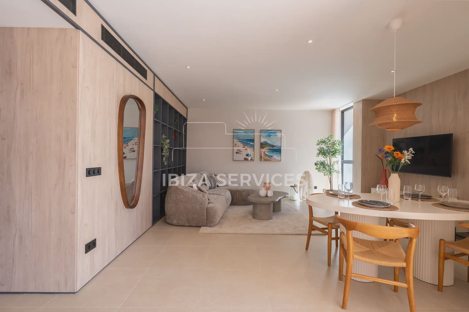 2 soveværelse Lejlighed til leje i Santa Eulalia / Santa Eularia med swimmingpool garage - € 6.000 (Ref: 9109860)