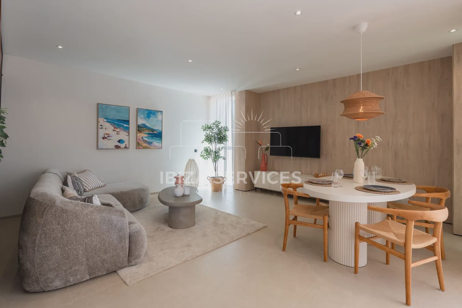 2 soveværelse Lejlighed til leje i Santa Eulalia / Santa Eularia med swimmingpool garage - € 6.000 (Ref: 9109860)