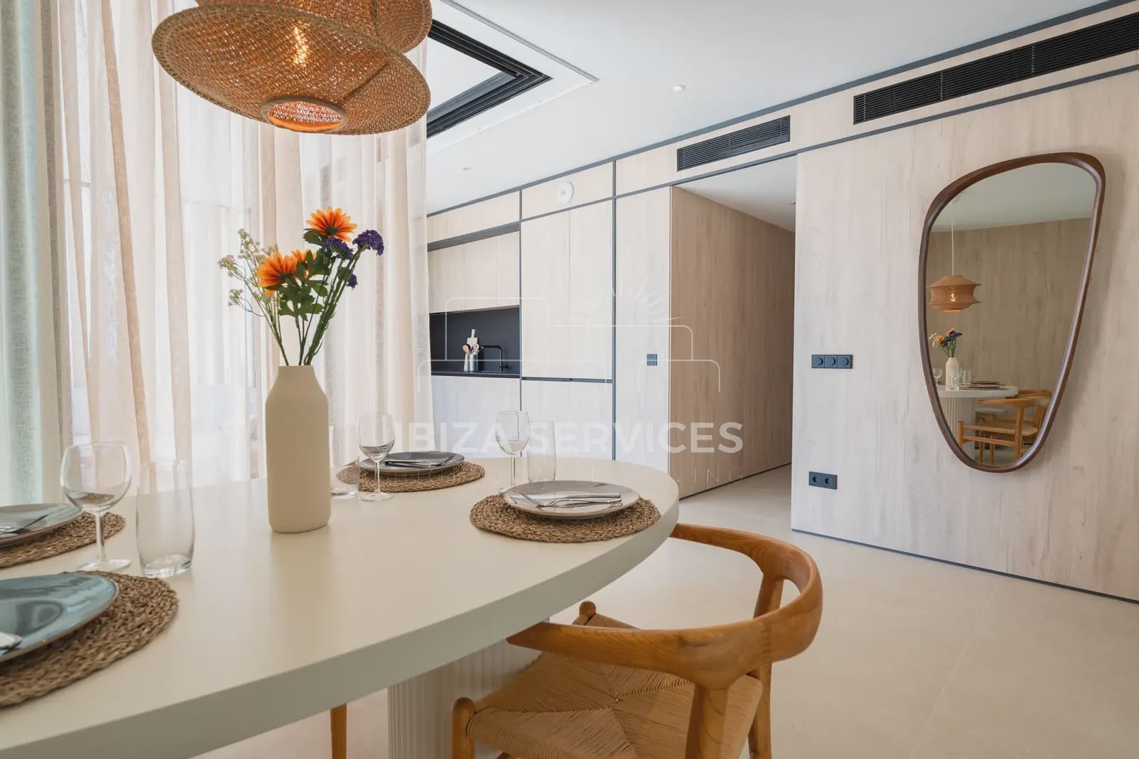 2 soveværelse Lejlighed til leje i Santa Eulalia / Santa Eularia med swimmingpool garage - € 6.000 (Ref: 9109860)