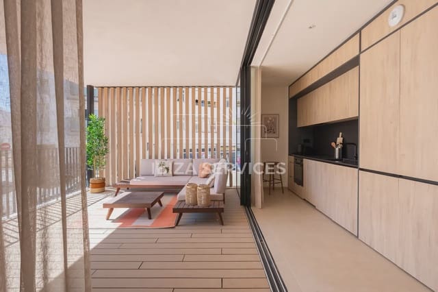 2 soveværelse Lejlighed til leje i Santa Eulalia / Santa Eularia med swimmingpool garage - € 6.000 (Ref: 9109860)