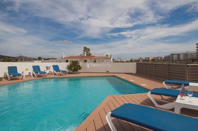 2 soveværelse Lejlighed til leje i Ibiza by med swimmingpool garage - € 1.050 (Ref: 9169007)