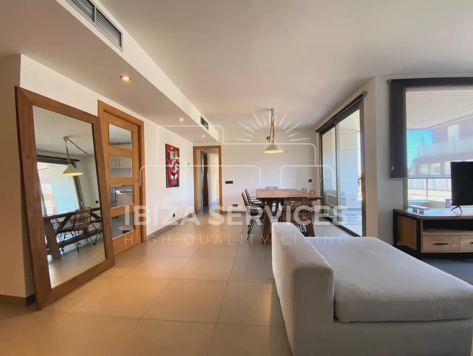 3 slaapkamer Appartement te huur in Ibiza dorp met zwembad garage - € 1.370 (Ref: 9175996)