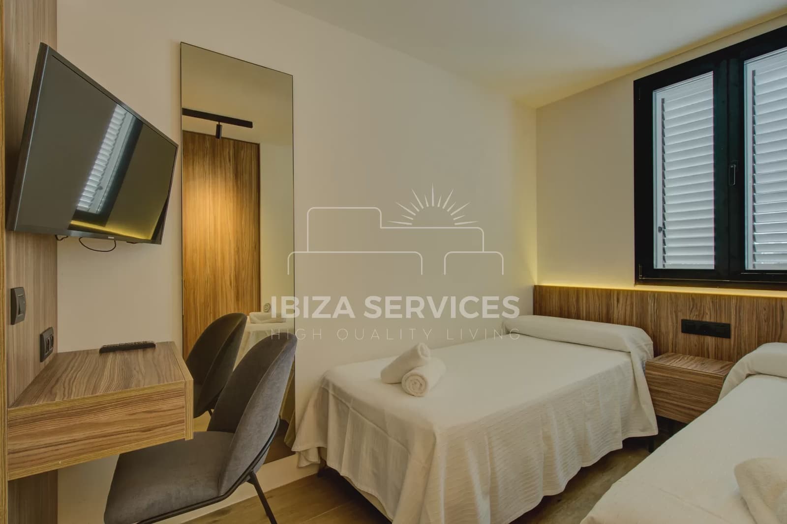 2 Zimmer Apartment zu vermieten in Ibiza / Eivissa Stadt mit Pool Garage - 1.600 € (Ref: 9180675)