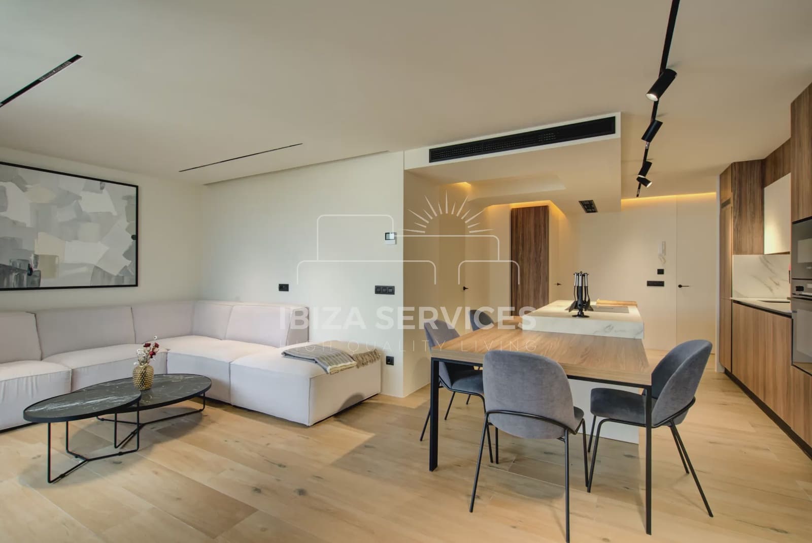 2 Zimmer Apartment zu vermieten in Ibiza / Eivissa Stadt mit Pool Garage - 1.600 € (Ref: 9180675)