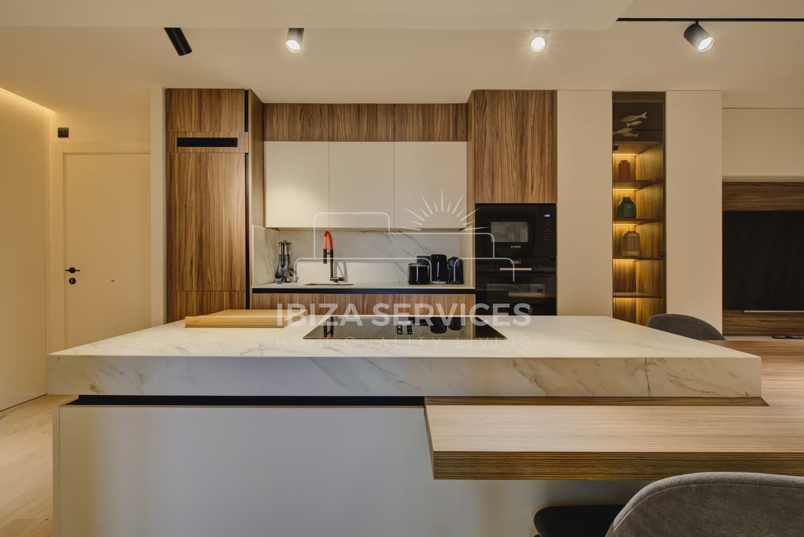 2 Zimmer Apartment zu vermieten in Ibiza / Eivissa Stadt mit Pool Garage - 1.600 € (Ref: 9180675)