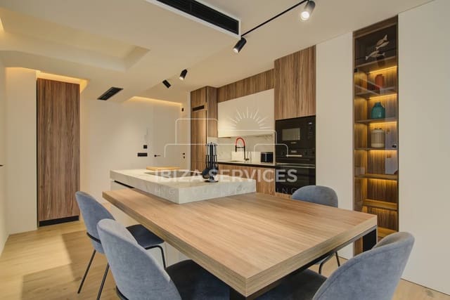 Apartamento de 2 habitaciones en Ibiza / Eivissa ciudad en alquiler con piscina garaje - 1.600 € (Ref: 9180675)