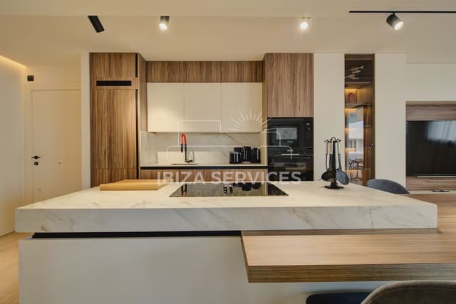 Apartamento de 2 habitaciones en Ibiza / Eivissa ciudad en alquiler con piscina garaje - 1.600 € (Ref: 9180675)