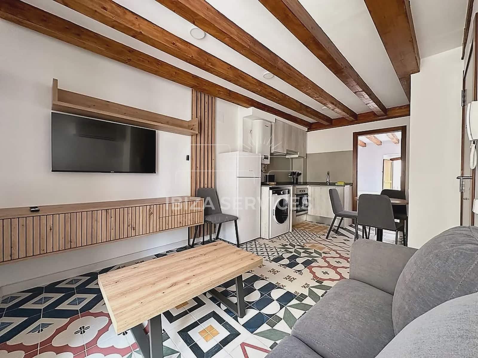 1 soverom Leilighet til leie i Ibiza by - € 820 (Ref: 9279852)