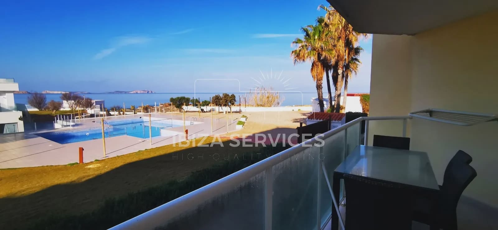 2 makuuhuone Huoneisto vuokrattavana paikassa Sant Antoni de Portmany mukana uima-altaan - 1 700 € (Ref: 9348004)