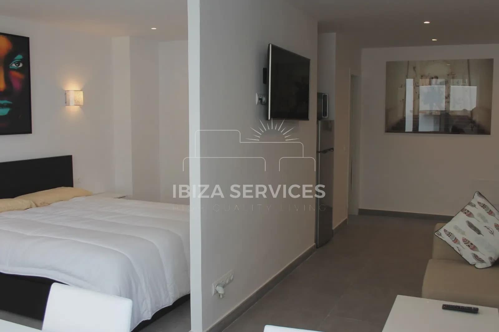 Appartement de 1 chambre à louer à Ibiza ville - 1 280 € (Ref: 9446914)