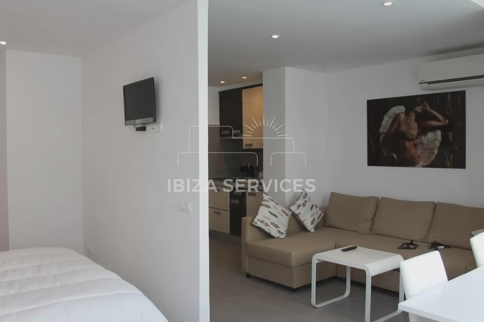 Appartement de 1 chambre à louer à Ibiza ville - 1 280 € (Ref: 9446914)