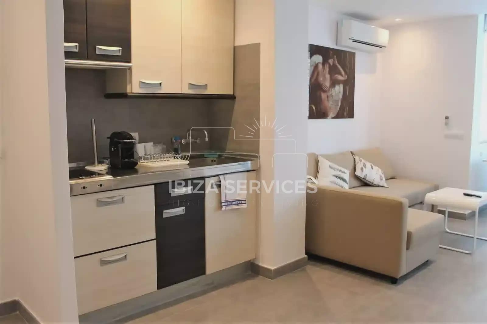 Appartement de 1 chambre à louer à Ibiza ville - 1 280 € (Ref: 9446914)