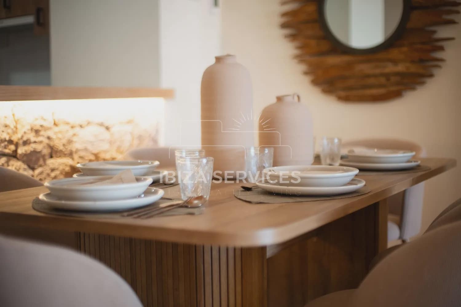 Villa/Maison de 3 chambres à louer à Cala Moli avec piscine garage - 8 800 € (Ref: 9753750)