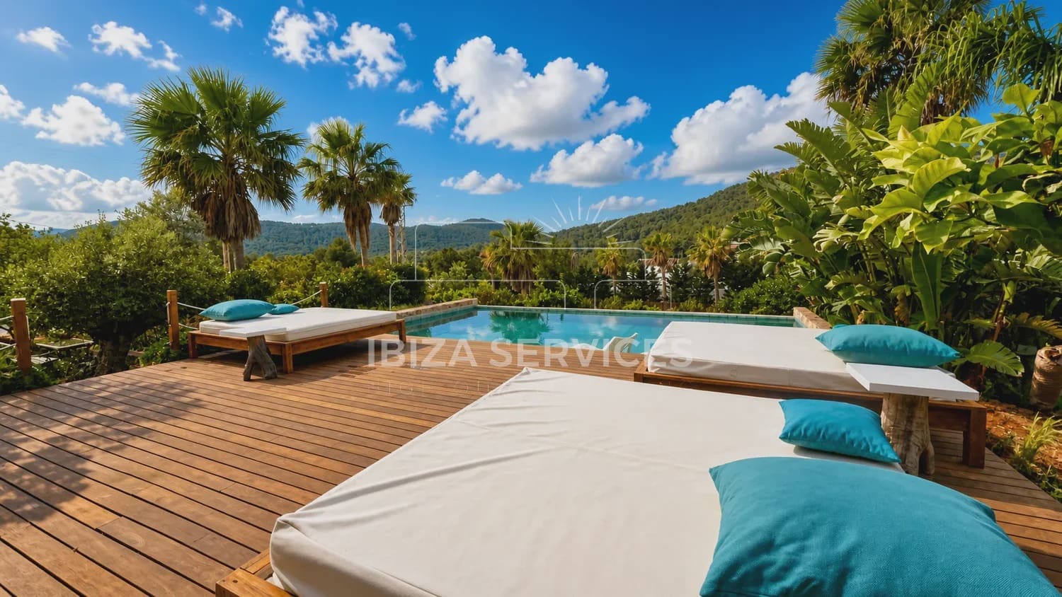 4 soverom Villa til leie i San Jose / Sant Josep de Sa Talaia med svømmebasseng garasje - € 12 000 (Ref: 9815024)