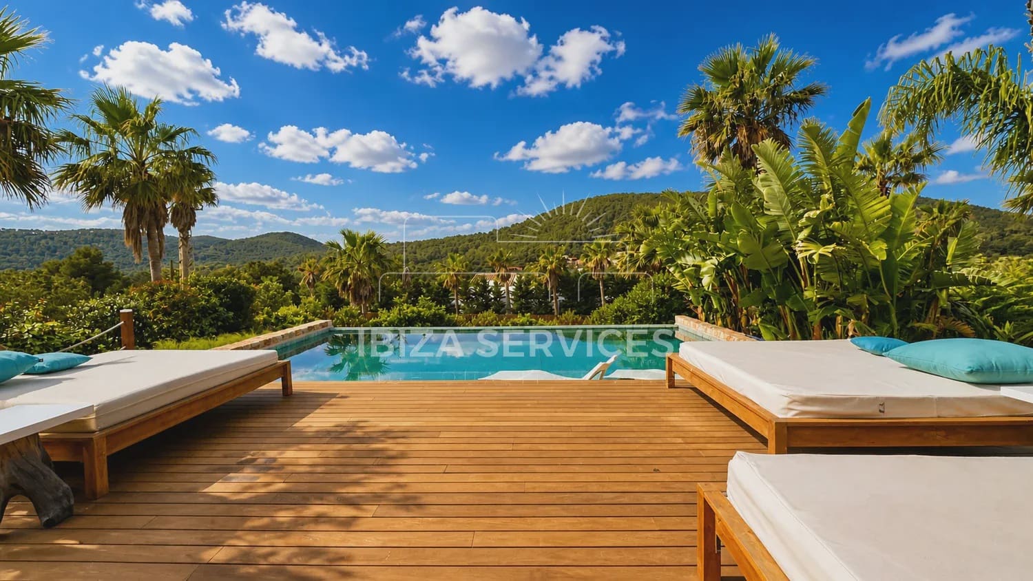 4 soverom Villa til leie i San Jose / Sant Josep de Sa Talaia med svømmebasseng garasje - € 12 000 (Ref: 9815024)