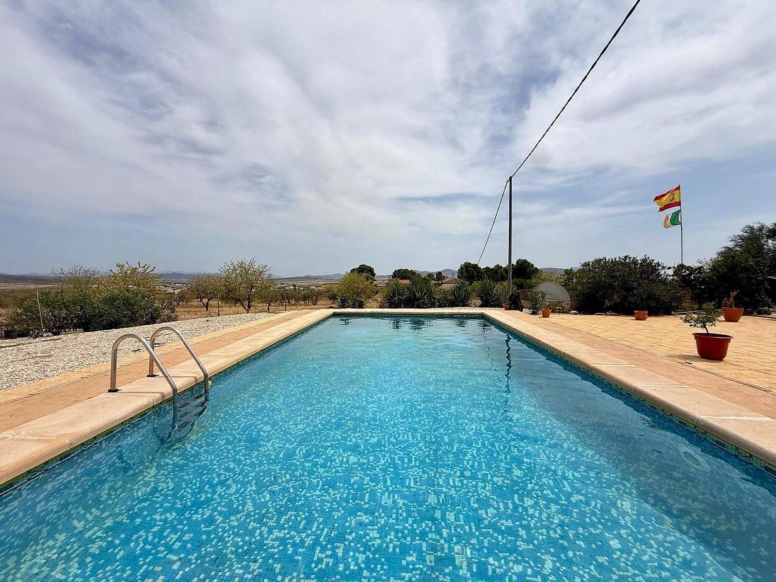 3 sovrum Villa till salu i Pinoso med pool garage - 299 995 € (Ref: 10026733)