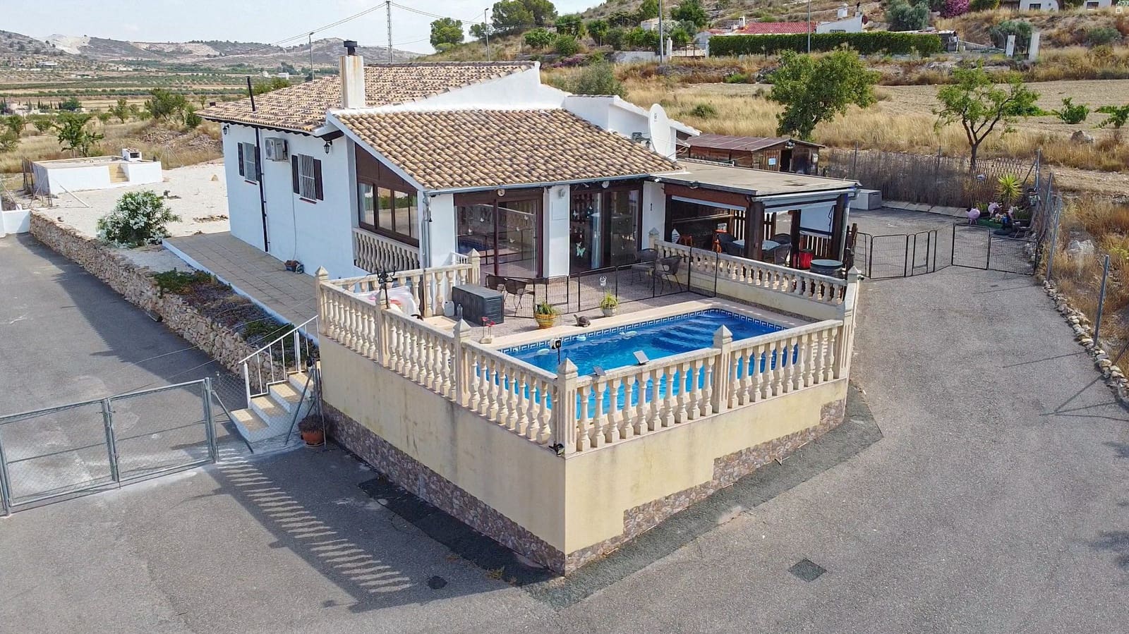 2 slaapkamer Villa te koop in Jumilla met zwembad garage - € 230.000 (Ref: 10027702)