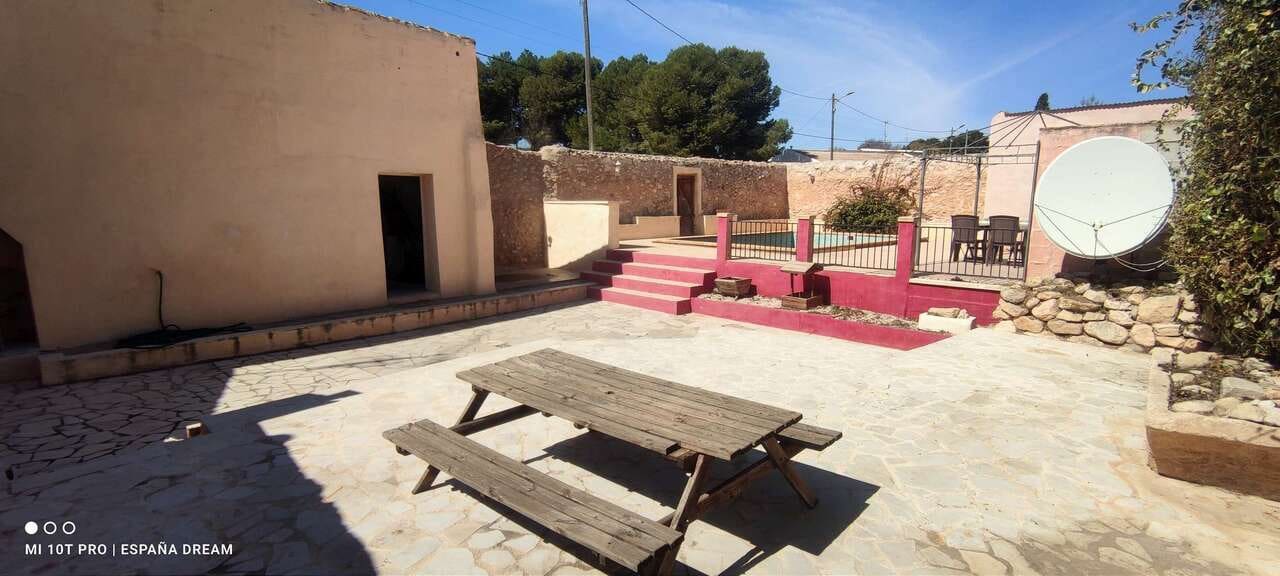 6 sovrum Finca/Hus på landet till salu i Monovar / Monover med pool garage - 164 995 € (Ref: 10062386)