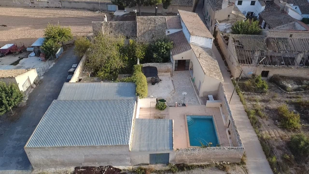 6 sovrum Finca/Hus på landet till salu i Monovar / Monover med pool garage - 164 995 € (Ref: 10062386)