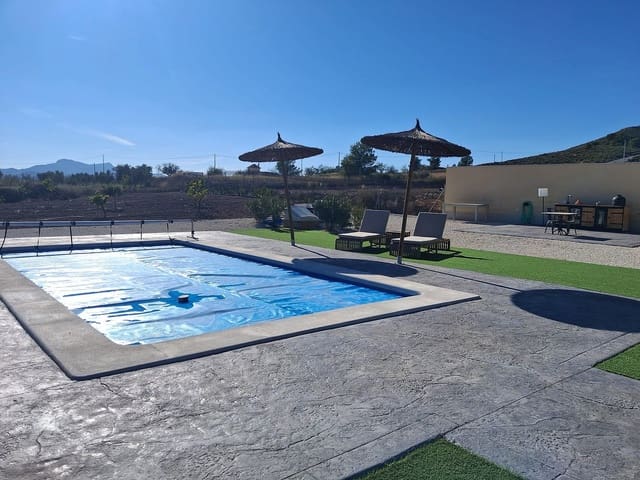 2 sypialnia Willa na sprzedaż w Pinoso z basenem garażem - 389 995 € (Ref: 10170530)