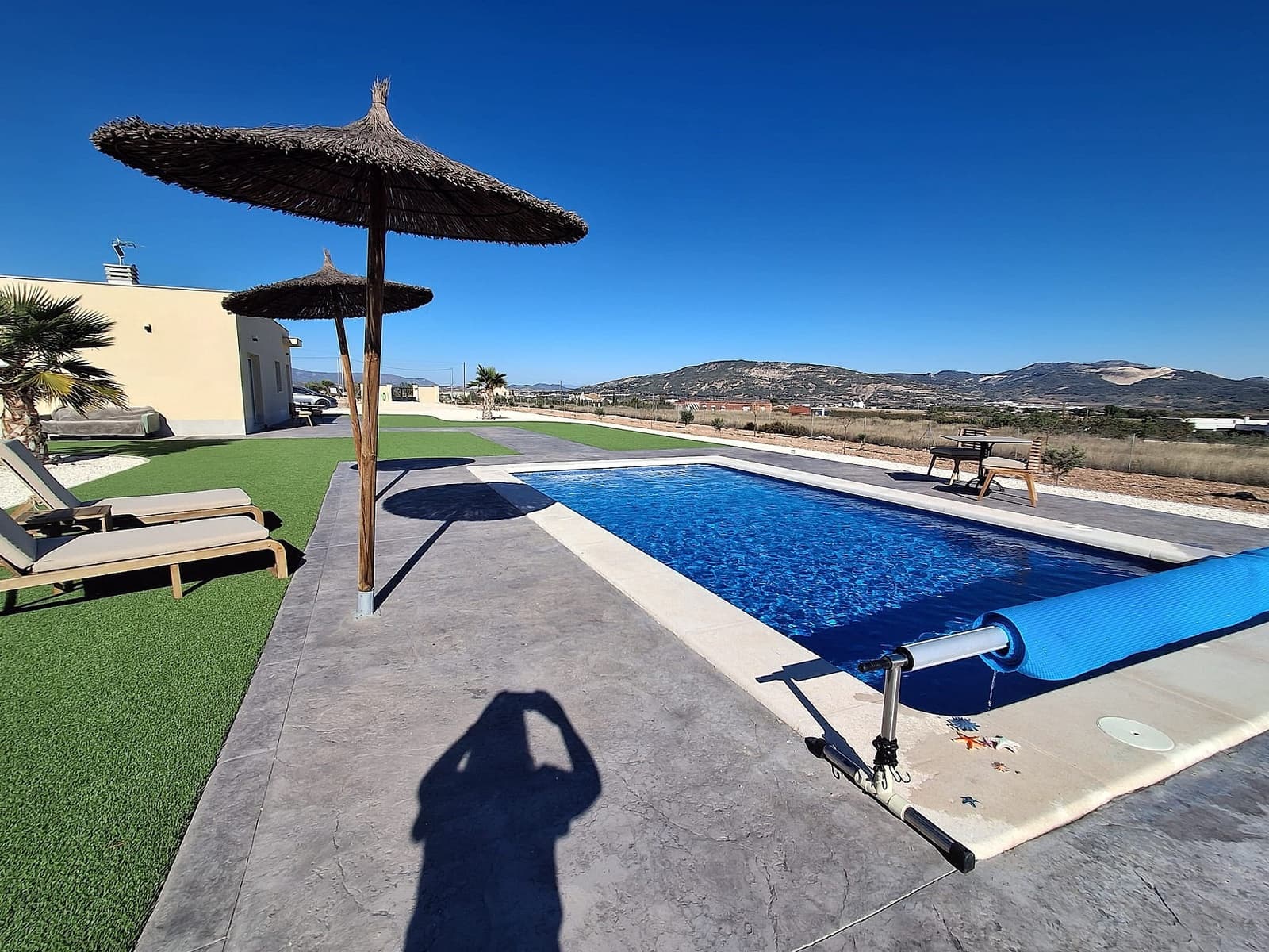 2 soveværelse Villa til salg i Pinoso med swimmingpool garage - € 389.995 (Ref: 10170530)