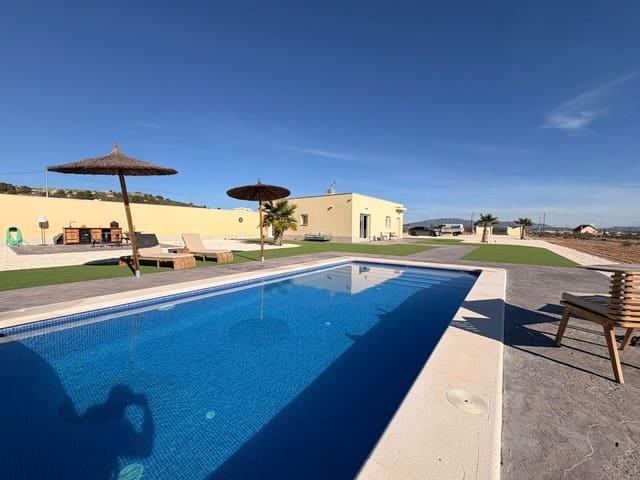 2 sypialnia Willa na sprzedaż w Pinoso z basenem - 389 995 € (Ref: 10170531)