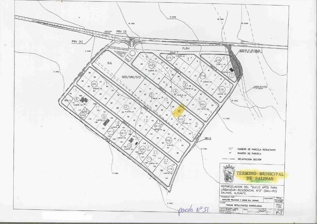 Mark till salu i Salinas - 36 000 € (Ref: 10183519)
