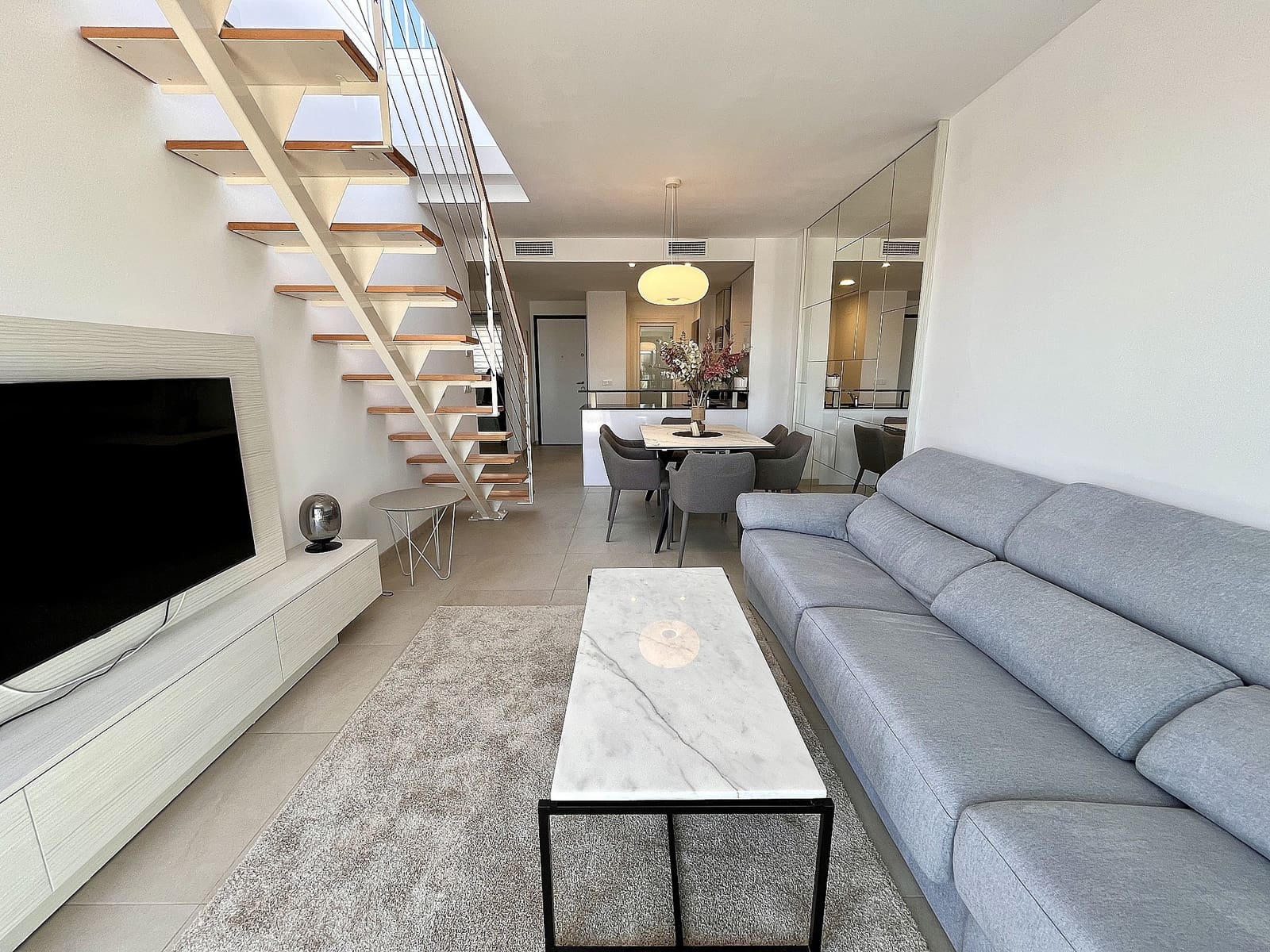 2 sypialnia Penthouse na sprzedaż w Playa Flamenca z basenem garażem - 449 950 € (Ref: 4106069)