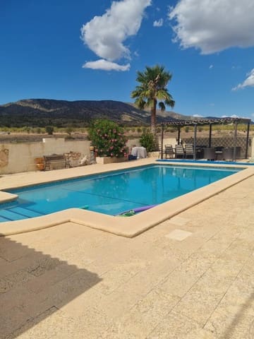 6 soveværelse Finca/Landehus til salg i Lel, Pinoso med swimmingpool - € 425.000 (Ref: 4309608)