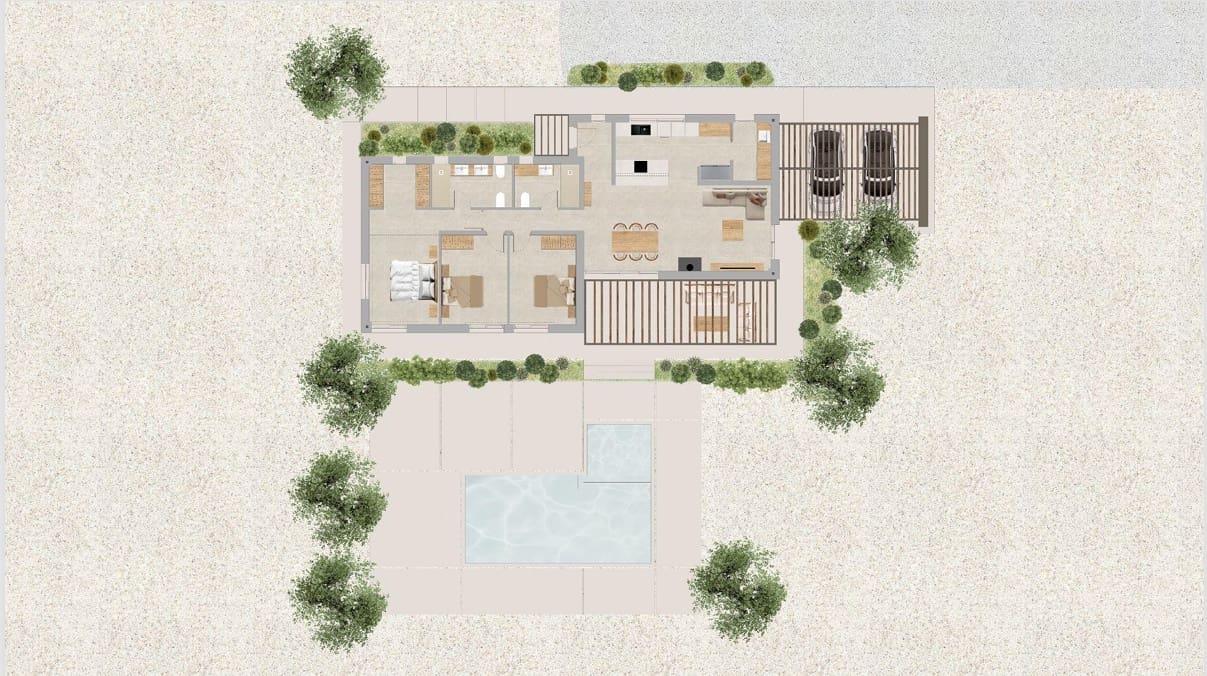 3 bedroom Villa for sale in Pinoso with pool - € 369,500 (Ref: 4370257)