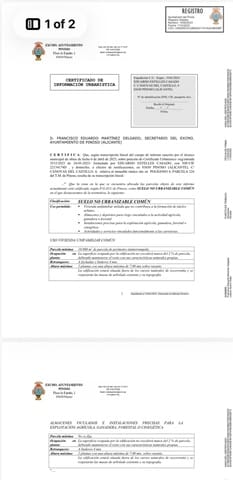 Mark till salu i Pinoso - 49 995 € (Ref: 4893071)