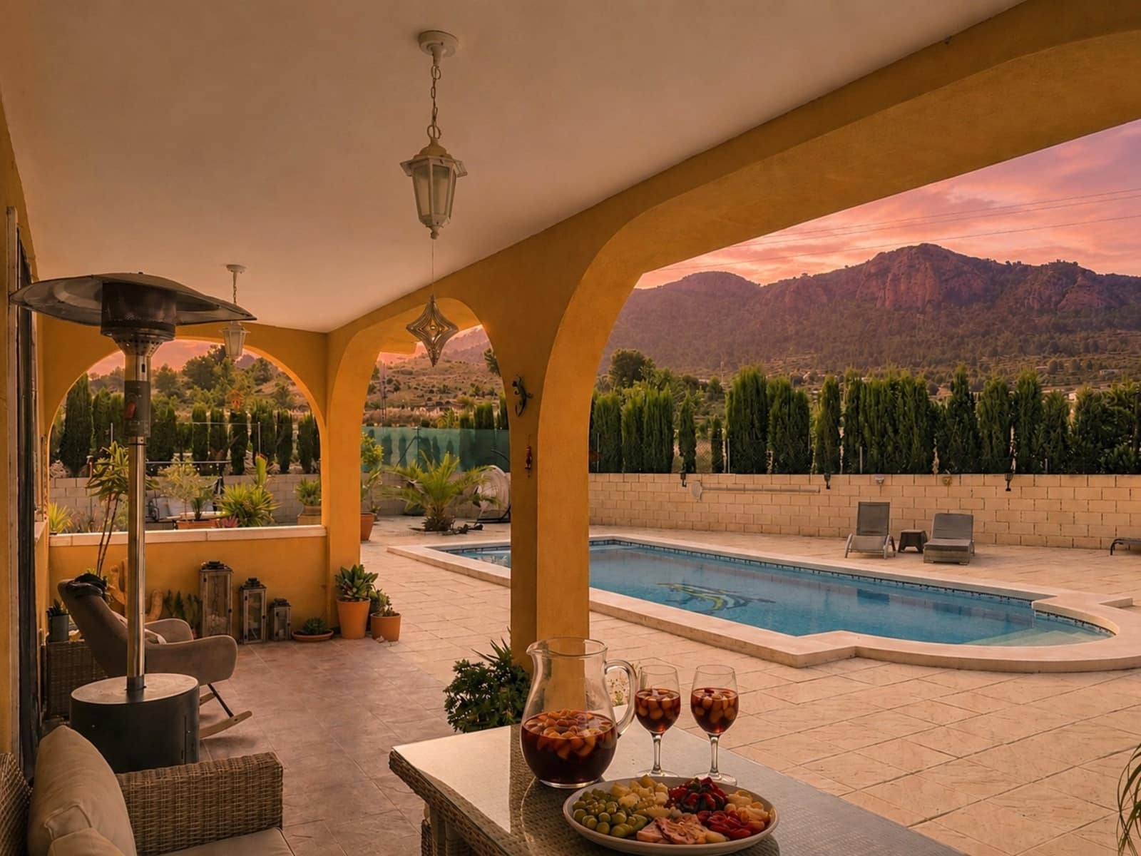 3 bedroom Villa for sale in Abanilla with pool - € 249,500 (Ref: 5286957)